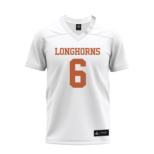 Texas - NCAA Football : Kobe Black - White Premium Football Jersey-0