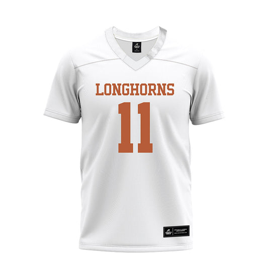 Texas - NCAA Football : Kade Phillips - White Premium Football Jersey-0