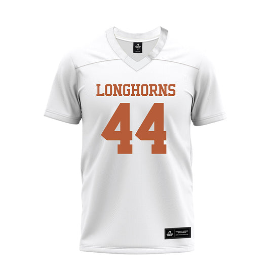 Texas - NCAA Football : Gianni Spetic - White Premium Football Jersey-0