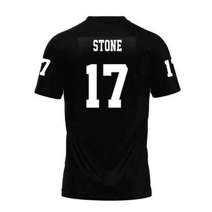 Texas Tech - NCAA Football : Leyton Stone - Black Premium Football Jersey-1