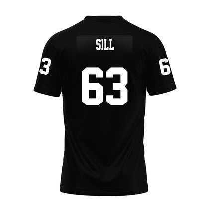 Texas Tech - NCAA Football : Daniel Sill - Black Premium Football Jersey-1