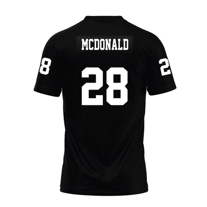 Texas Tech - NCAA Football : Braylan McDonald - Black Premium Football Jersey-1