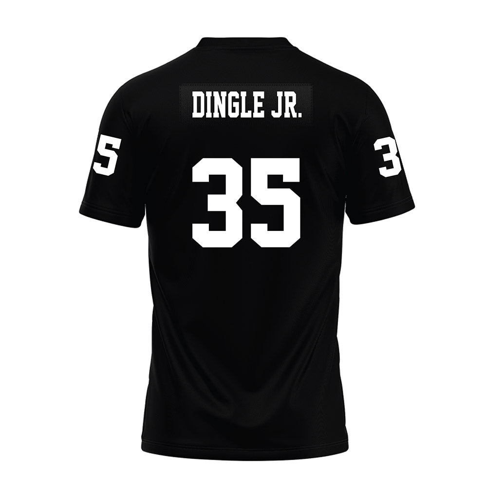 Texas Tech - NCAA Football : Miquel Dingle Jr. - Black Premium Football Jersey-1