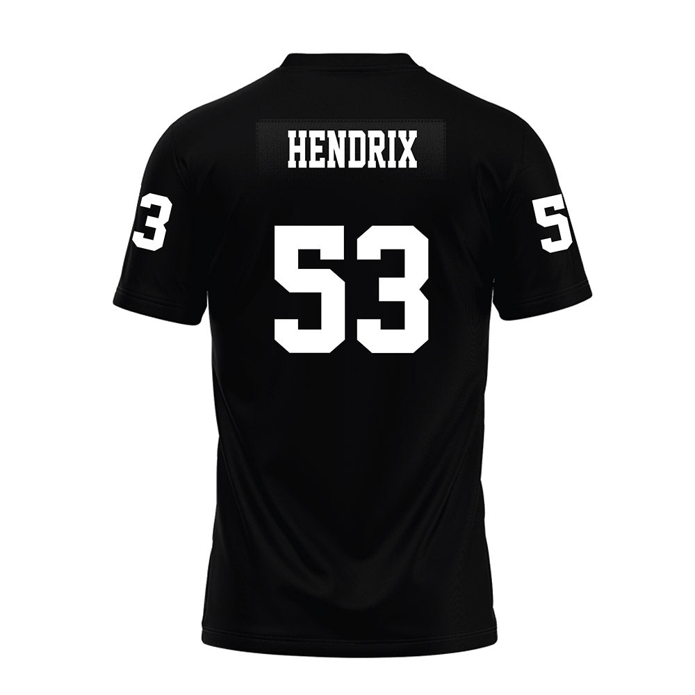 Texas Tech - NCAA Football : Holton Hendrix - Black Premium Football Jersey-1