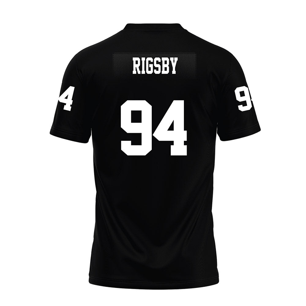 Texas Tech - NCAA Football : Braylon Rigsby - Black Premium Football Jersey-1