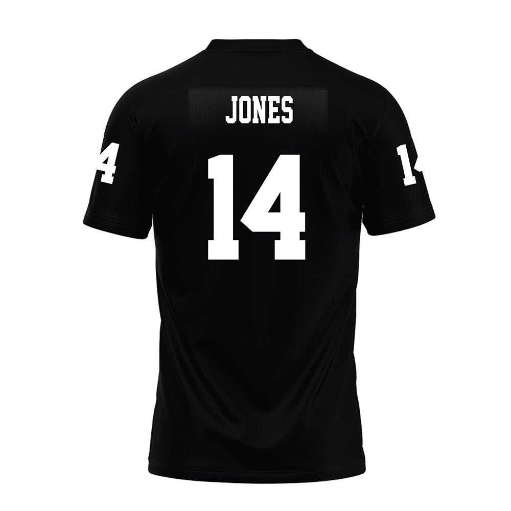 Texas Tech - NCAA Football : Bryson Jones - Black Premium Football Jersey-1