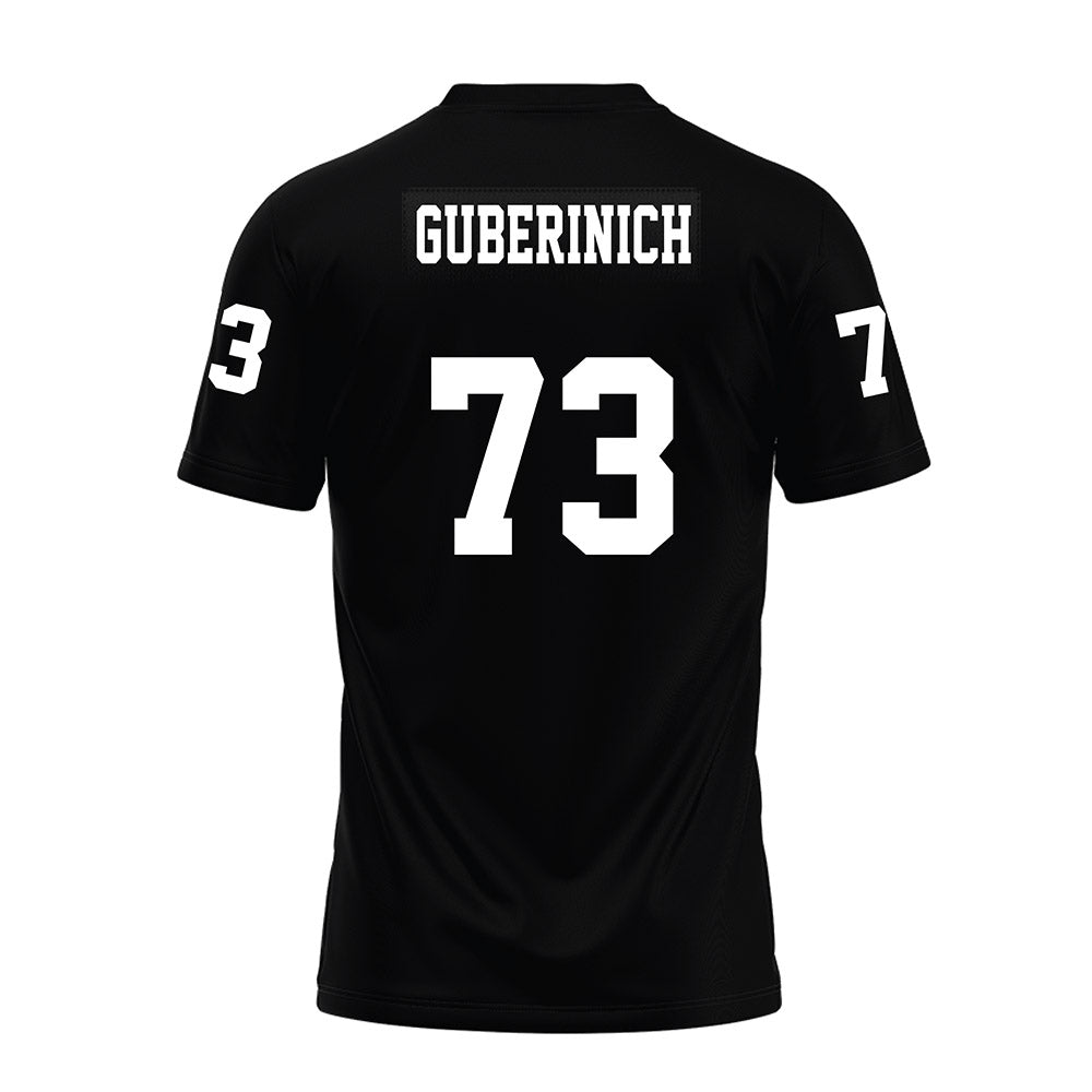 Texas Tech - NCAA Football : Danilo Guberinich - Black Premium Football Jersey-1