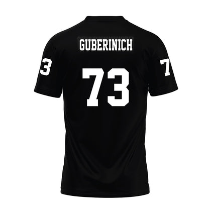 Texas Tech - NCAA Football : Danilo Guberinich - Black Premium Football Jersey-1