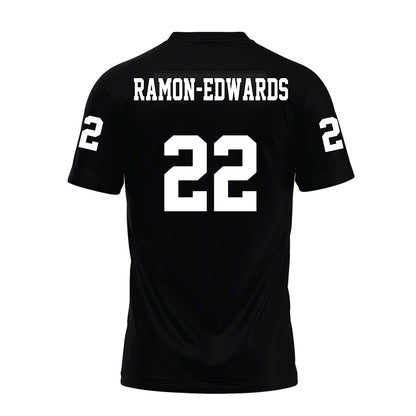 Texas Tech - NCAA Football : Marcus Ramon-Edwards - Black Premium Football Jersey-1
