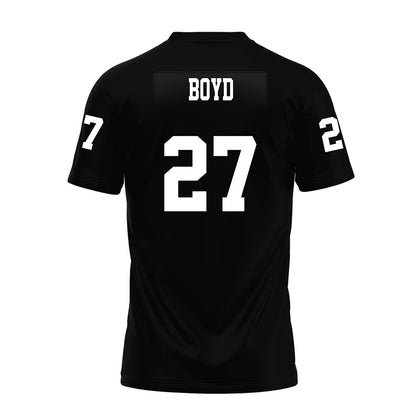 Texas Tech - NCAA Football : Amier Boyd - Black Premium Football Jersey-1