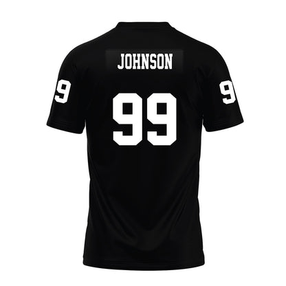 Texas Tech - NCAA Football : Jojo Johnson - Black Premium Football Jersey-1