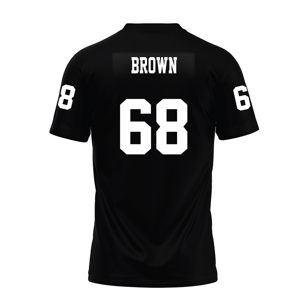 Texas Tech - NCAA Football : Ren Brown - Black Premium Football Jersey-1