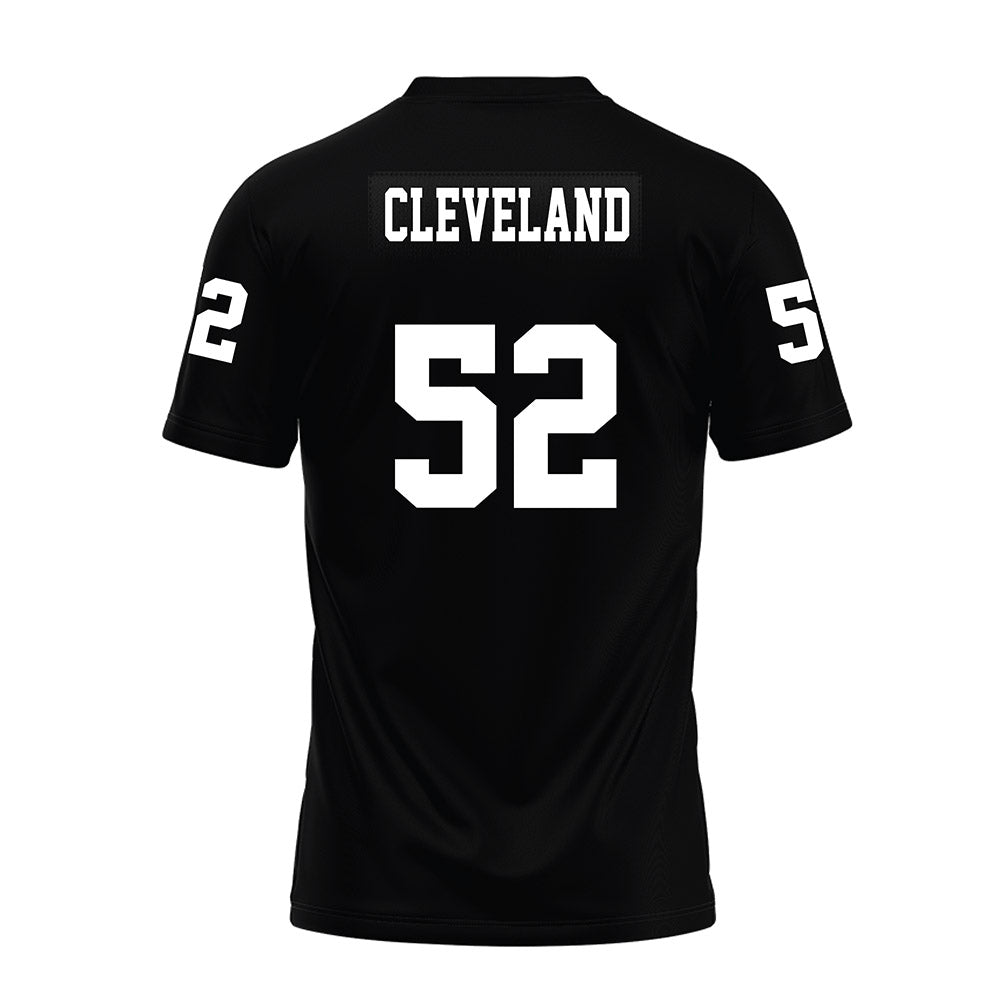 Texas Tech - NCAA Football : Cash Cleveland - Black Premium Football Jersey-1