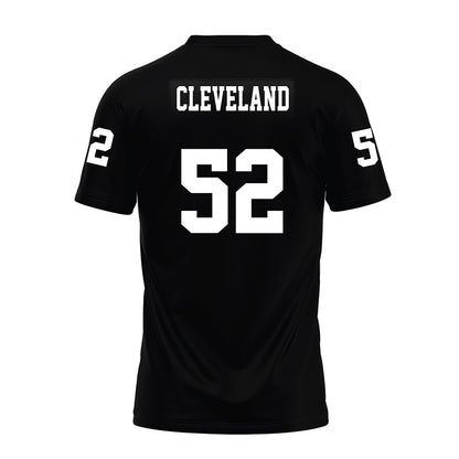 Texas Tech - NCAA Football : Cash Cleveland - Black Premium Football Jersey-1
