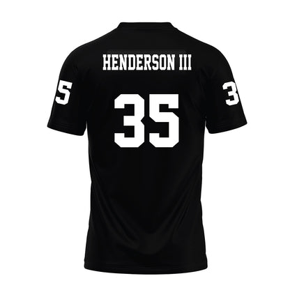 Texas Tech - NCAA Football : Michael Henderson III - Black Premium Football Jersey-1