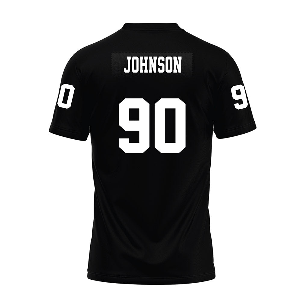 Texas Tech - NCAA Football : Ayden Johnson - Black Premium Football Jersey-1