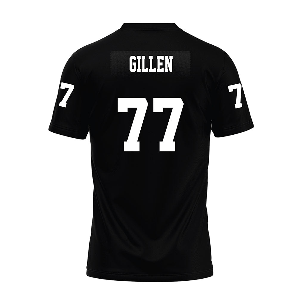 Texas Tech - NCAA Football : Elias Gillen - Black Premium Football Jersey-1