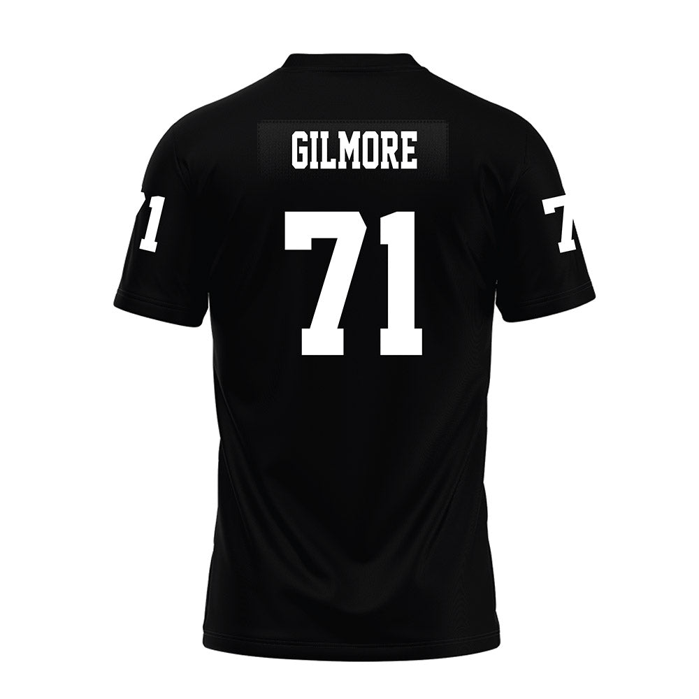Texas Tech - NCAA Football : Bryce Gilmore - Black Premium Football Jersey-1