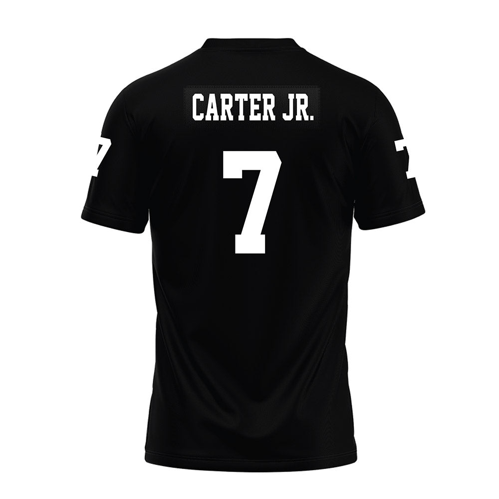 Texas Tech - NCAA Football : Terrance Carter Jr. - Black Premium Football Jersey-1