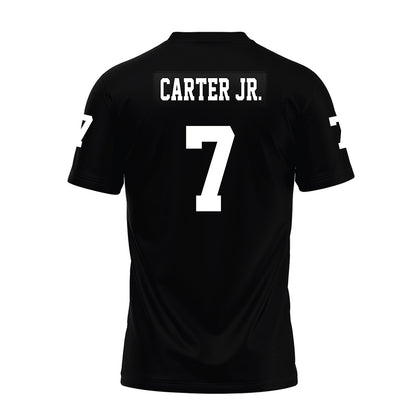 Texas Tech - NCAA Football : Terrance Carter Jr. - Black Premium Football Jersey-1