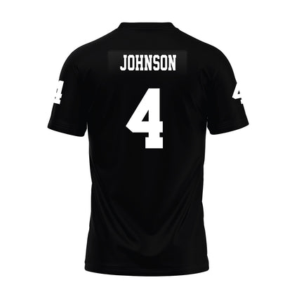 Texas Tech - NCAA Football : Kenny Johnson - Black Premium Football Jersey-1