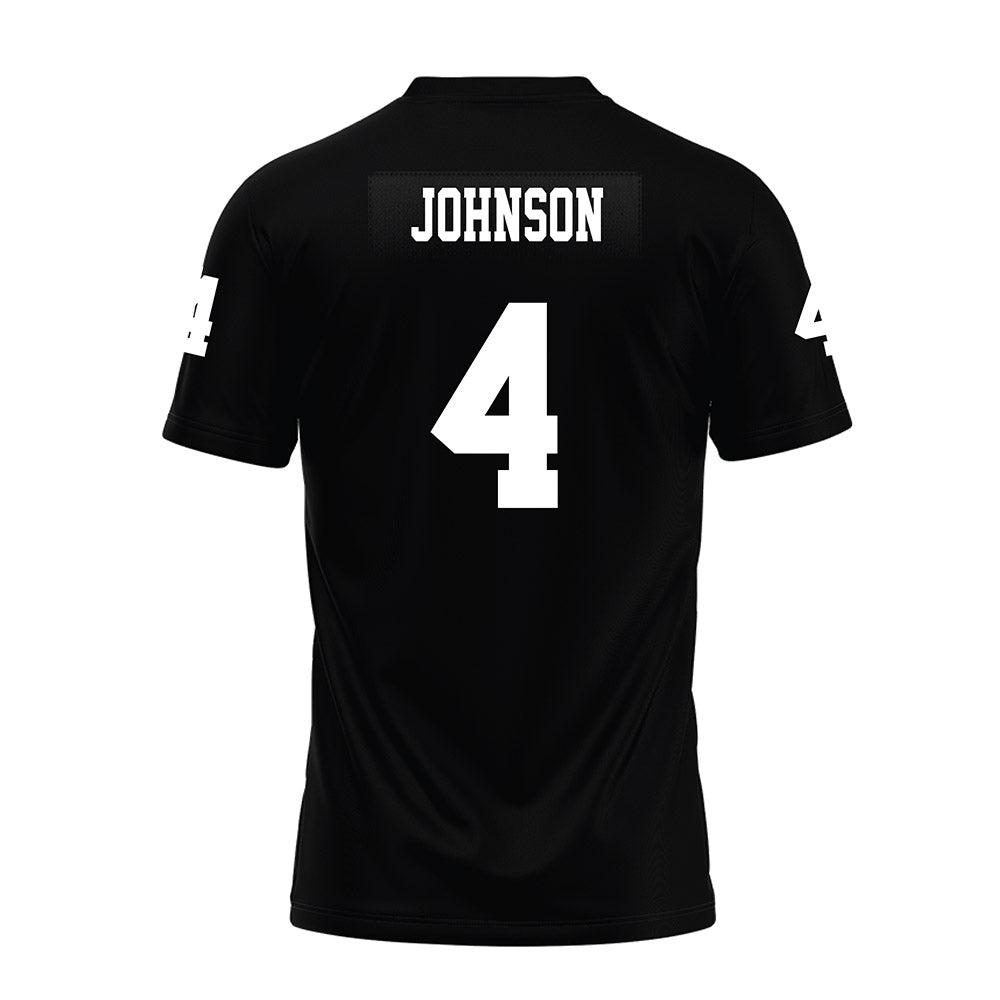 Texas Tech - NCAA Football : Kenny Johnson - Black Premium Football Jersey-1