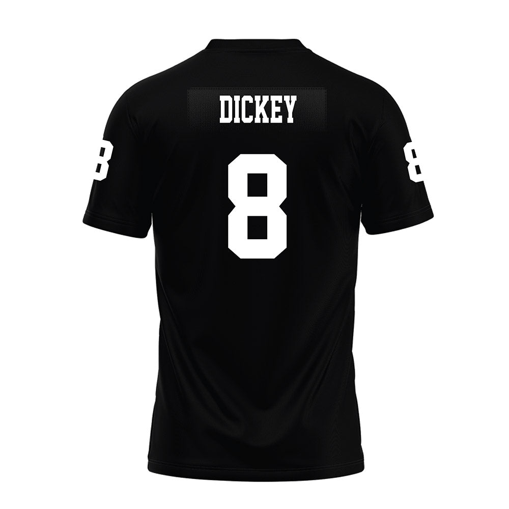 Texas Tech - NCAA Football : Cameron Dickey - Black Premium Football Jersey-1