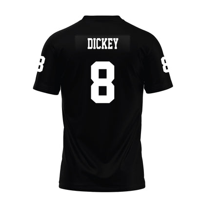 Texas Tech - NCAA Football : Cameron Dickey - Black Premium Football Jersey-1