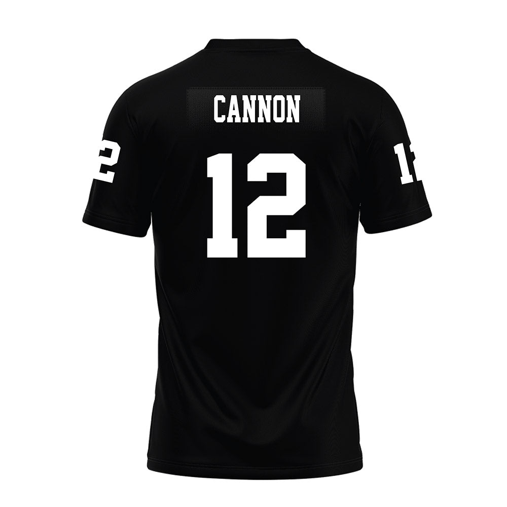 Texas Tech - NCAA Football : Stephen Cannon - Black Premium Football Jersey-1