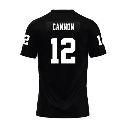 Texas Tech - NCAA Football : Stephen Cannon - Black Premium Football Jersey-1