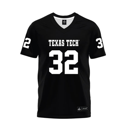 Texas Tech - NCAA Football : Sawyer Wilkerson - Black Premium Football Jersey-0