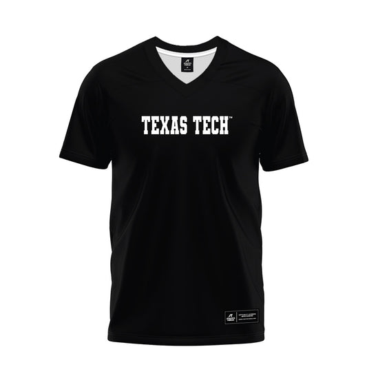 Texas Tech - NCAA Football : Trey White - Black Premium Football Jersey-0