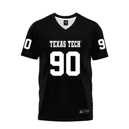 Texas Tech - NCAA Football : Ayden Johnson - Black Premium Football Jersey-0
