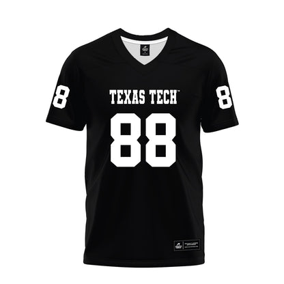 Texas Tech - NCAA Football : Quintaelyn Joyner - Black Premium Football Jersey-0