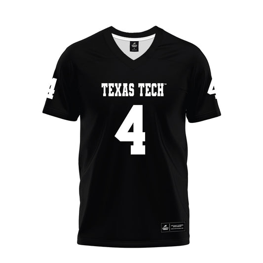 Texas Tech - NCAA Football : Kenny Johnson - Black Premium Football Jersey-0
