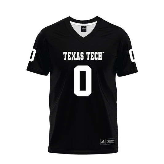 Texas Tech - NCAA Football : Quinten Joyner - Black Premium Football Jersey-0