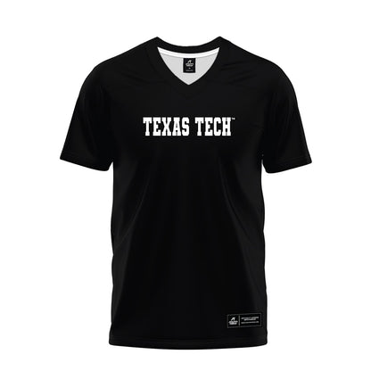 Texas Tech - NCAA Football : Davin Martin - Black Premium Football Jersey-0