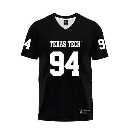 Texas Tech - NCAA Football : Braylon Rigsby - Black Premium Football Jersey-0