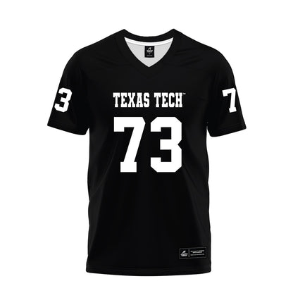 Texas Tech - NCAA Football : Danilo Guberinich - Black Premium Football Jersey-0