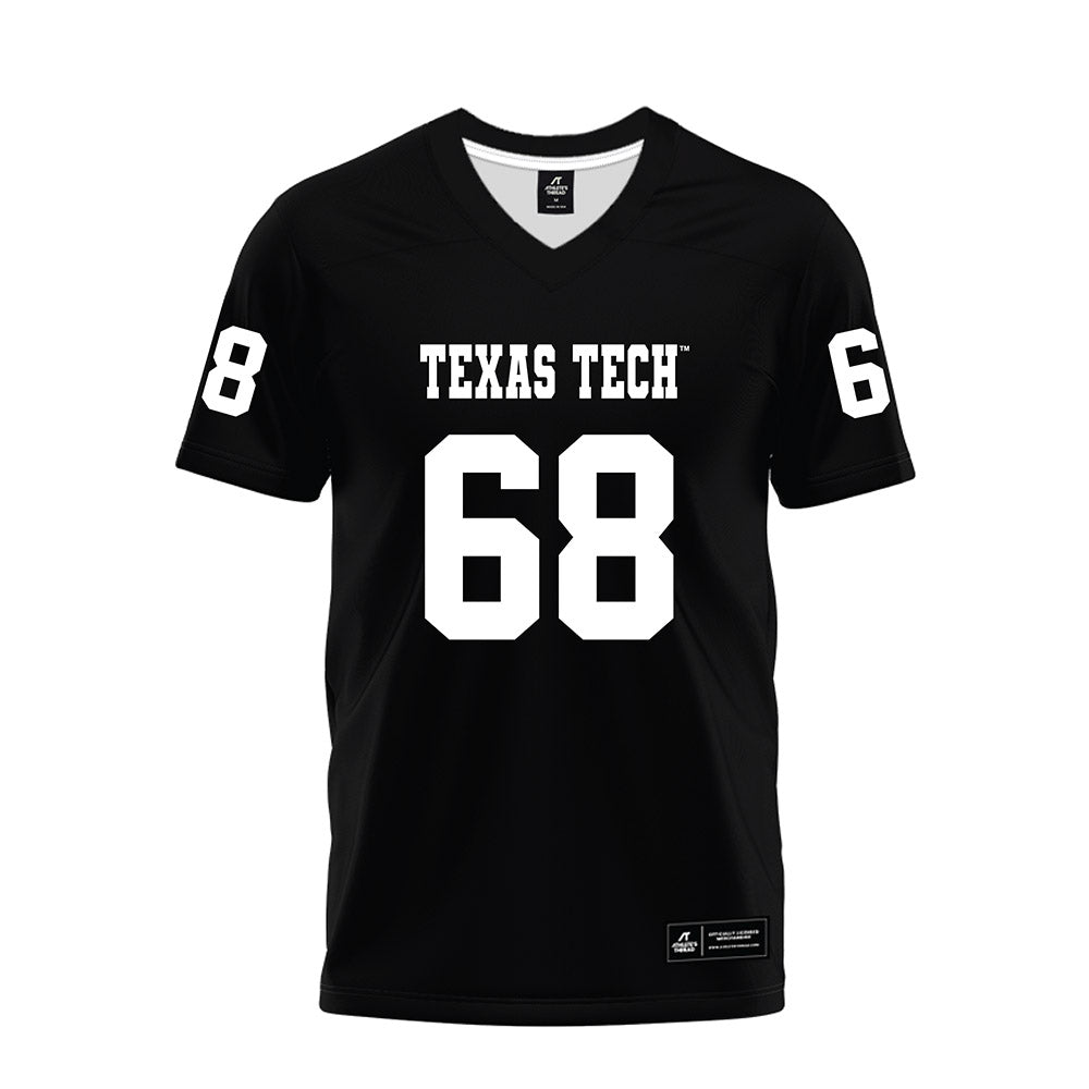 Texas Tech - NCAA Football : Ren Brown - Black Premium Football Jersey-0