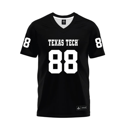 Texas Tech - NCAA Football : Quintaelyn Joyner - Black Premium Football Jersey-0