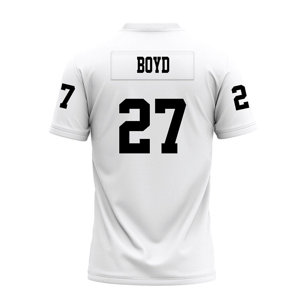 Texas Tech - NCAA Football : Amier Boyd - White Premium Football Jersey-1