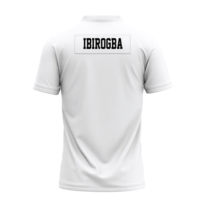 Texas Tech - NCAA Football : Mateen Ibirogba - White Premium Football Jersey-1