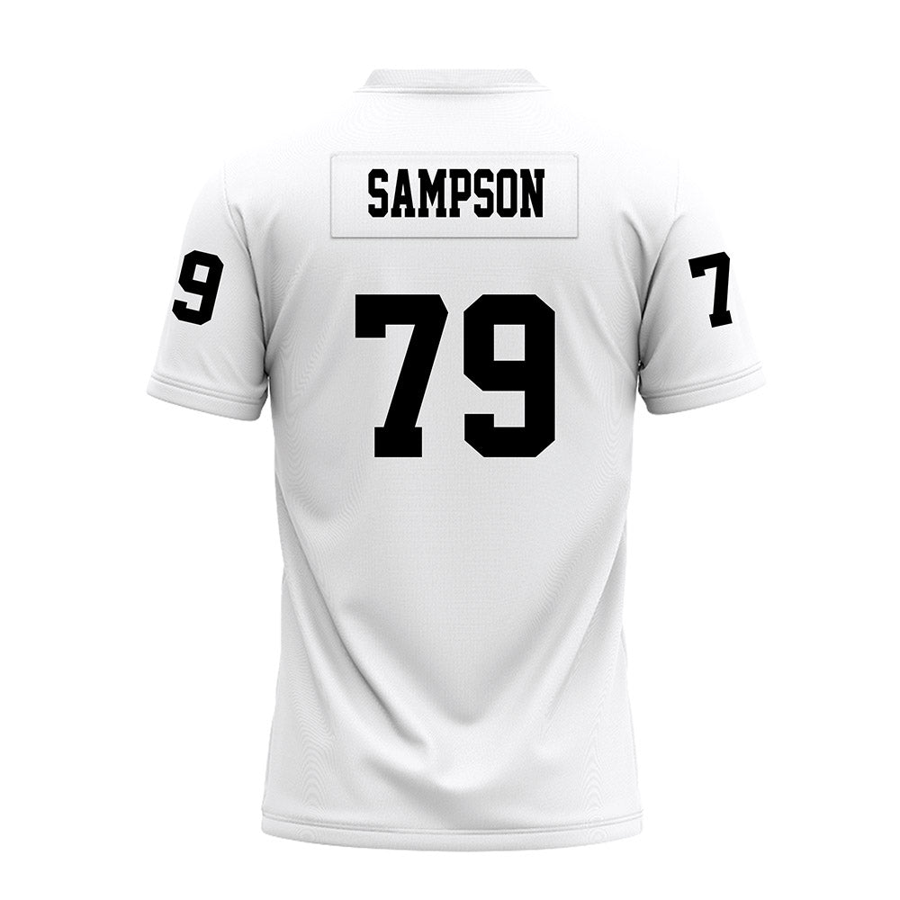 Texas Tech - NCAA Football : Howard Sampson - White Premium Football Jersey-1
