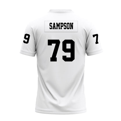Texas Tech - NCAA Football : Howard Sampson - White Premium Football Jersey-1
