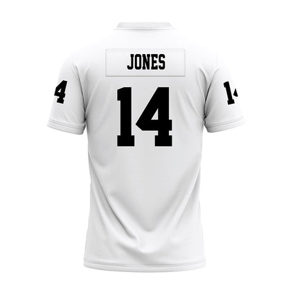 Texas Tech - NCAA Football : Bryson Jones - White Premium Football Jersey-1