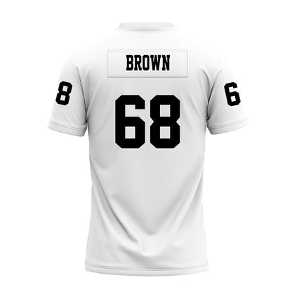 Texas Tech - NCAA Football : Ren Brown - White Premium Football Jersey-1