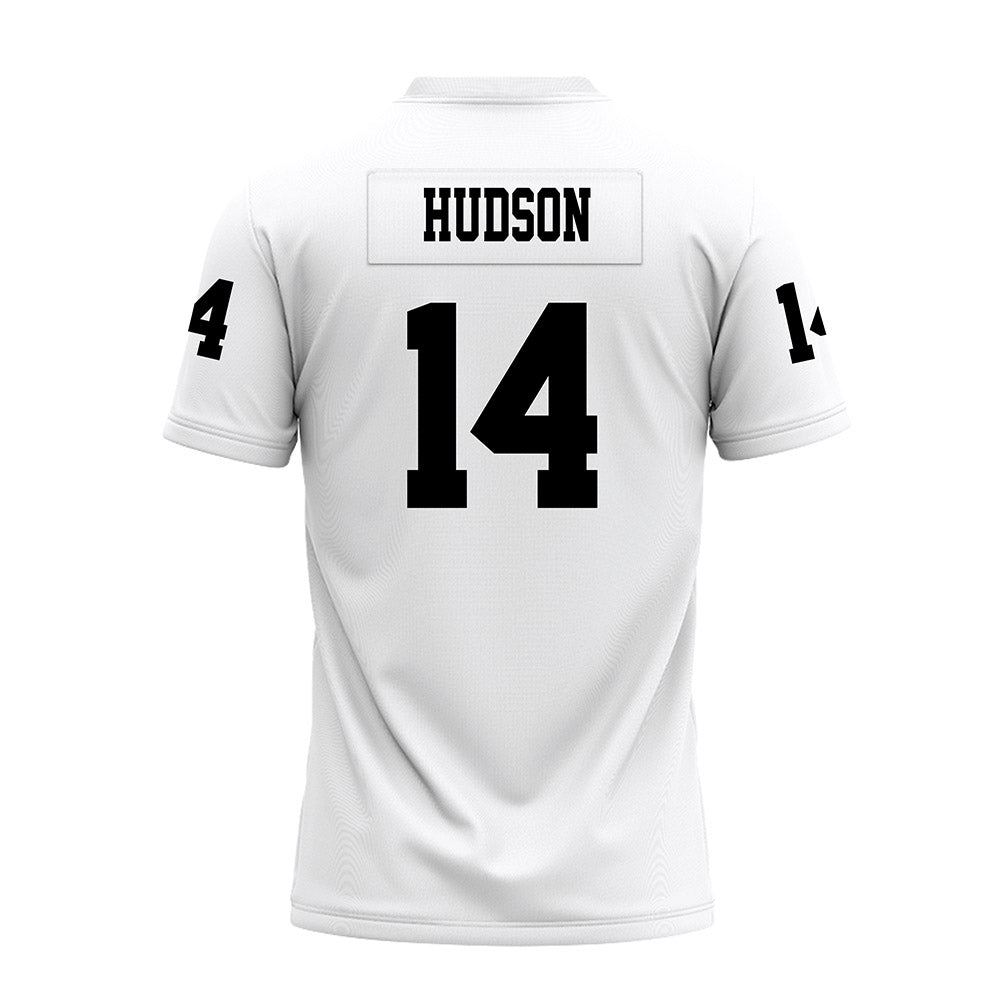 Texas Tech - NCAA Football : Micah Hudson - White Premium Football Jersey-1