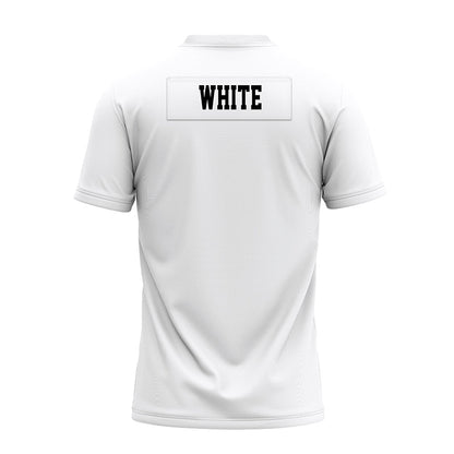 Texas Tech - NCAA Football : Trey White - White Premium Football Jersey-1