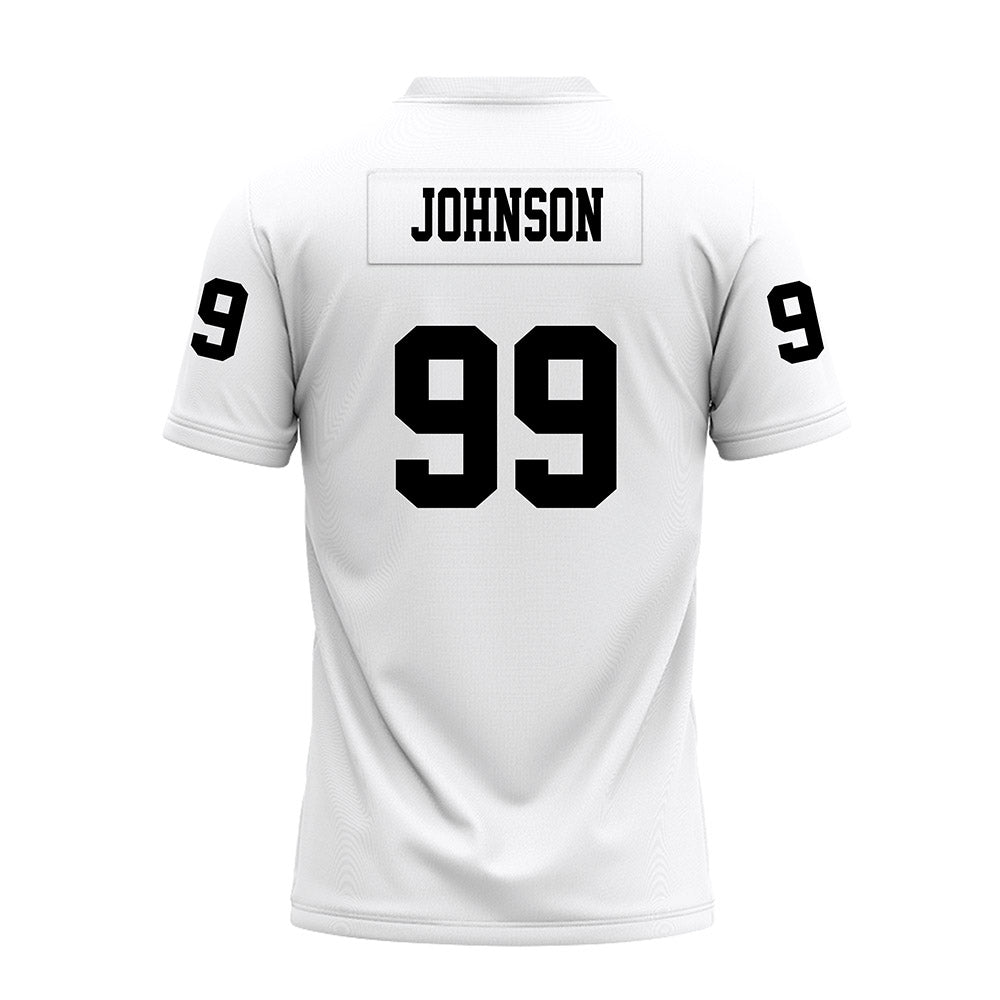 Texas Tech - NCAA Football : Jojo Johnson - White Premium Football Jersey-1